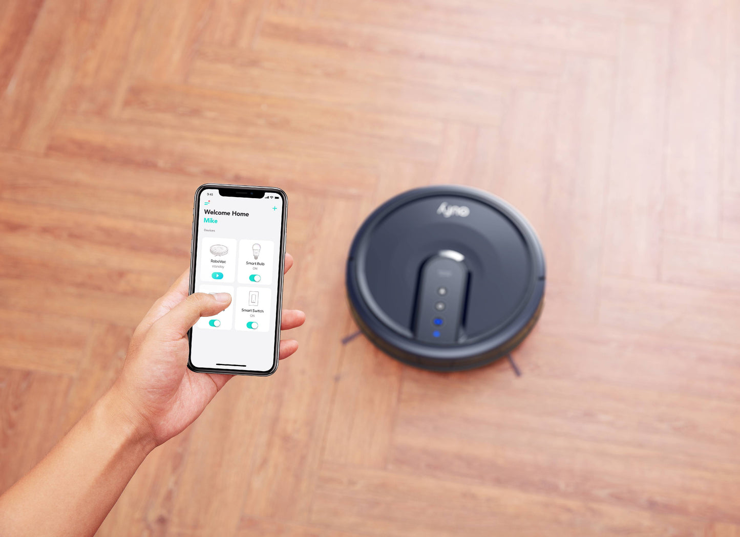 Robovac 25C Wifi Robot Vacuum – for Hard Floors & Carpets+ Alexa/Google Voice Control