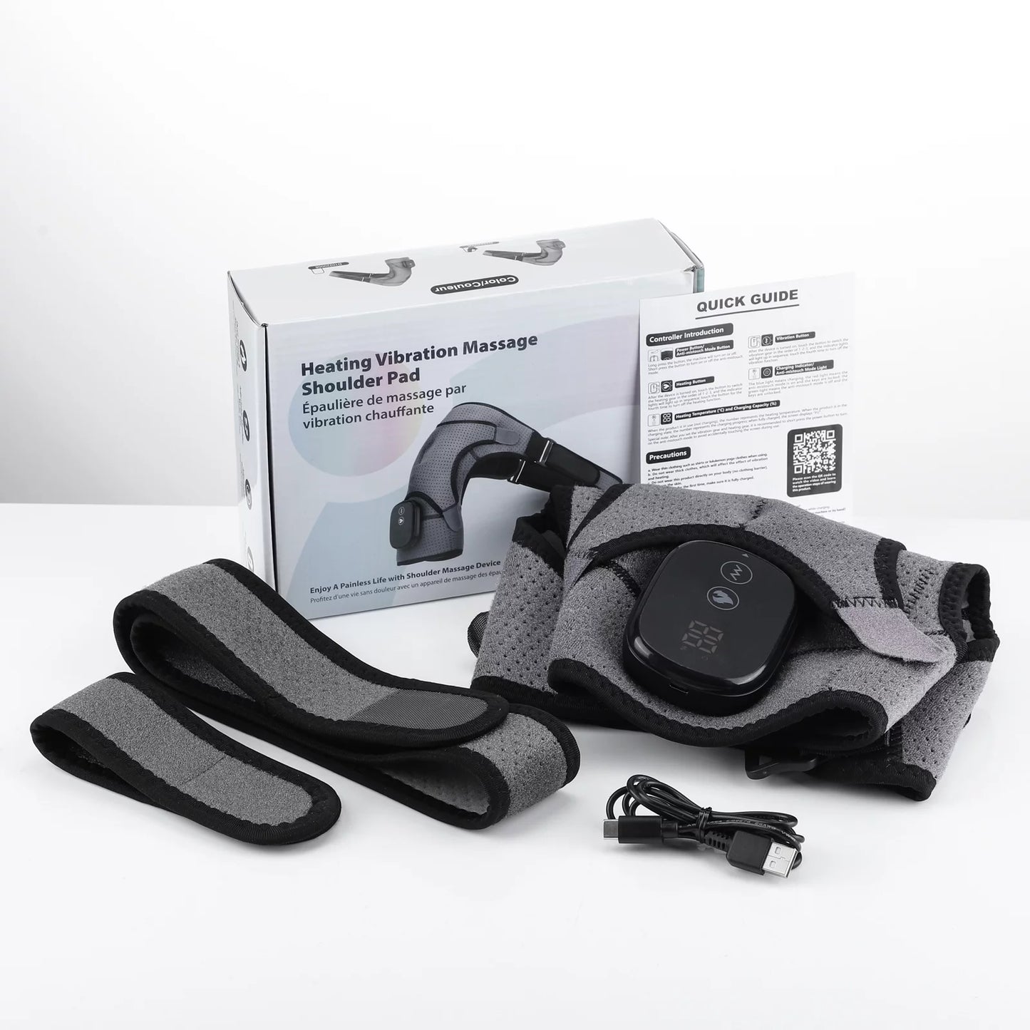 Cordless Heated Shoulder Brace Shoulder Massager